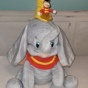 Disney Dumbo Plush Toy with Timothy Mouse